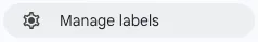 Manage labels