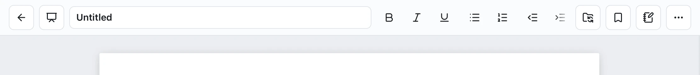 Full-size icons in the app bar after the fix